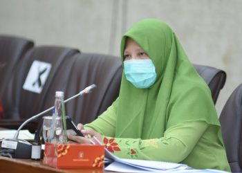 Anggota Komisi VI DPR RI Nevi Zuairina. Foto : Azka/Man

 