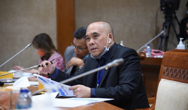 Anggota Komisi XI DPR RI Heri Gunawan. Foto : Arief/nvl