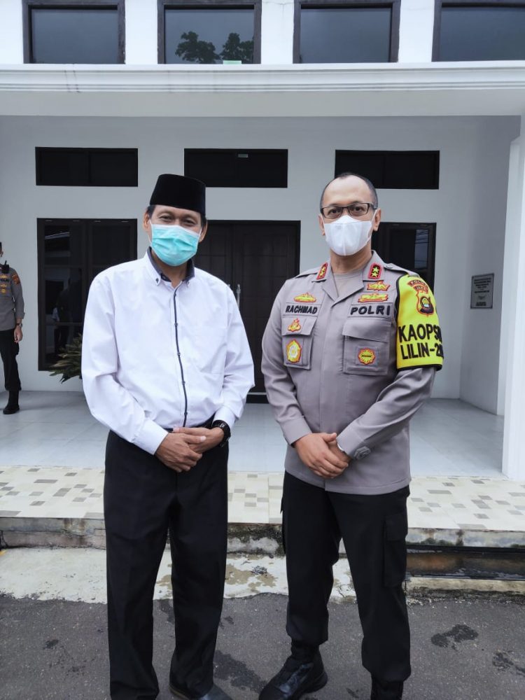 Hasbi Umar bersama Kapolda Jambi