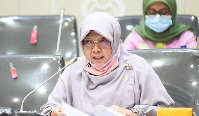 Anggota Komisi XI DPR RI Anis Byarwati. Foto: Jaka/Man