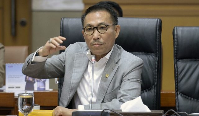 Ketua Komisi III DPR RI Herman Herry. Foto : Andri/Man
