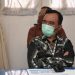 Anggota Komisi II DPR M. Syamsul Luthfi saat menghadiri pertemuan Tim Kunjungan Kerja Reses Komisi II DPR RI dengan mitra kerja terkait di Kantor BPN Nusa Tenggara Barat, Senin (12/4/2021). Foto: Alfi/nvl