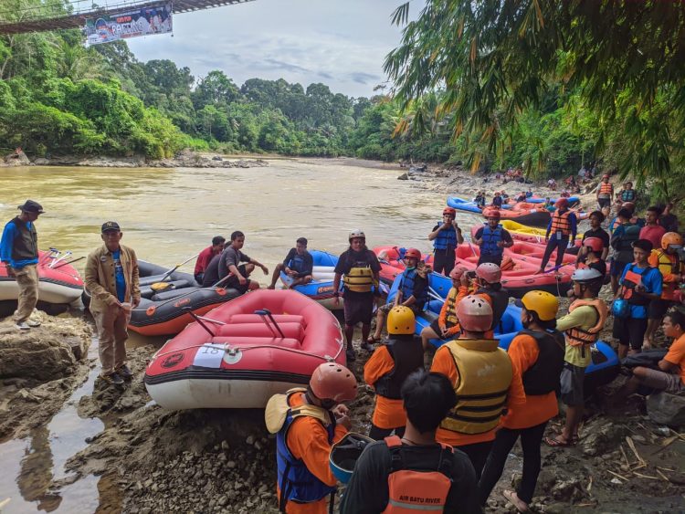 Peserta Geo Fun Rafting 2021. (Foto: dokumentasi Erwin)