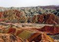 Zhangye Danxia Geological Park, Gunung Pelangi yang disebut dalam Al Quran Surat Al Fathir ayat 27 (Foto: Wahyu Setyo Widodo/detikTravel)