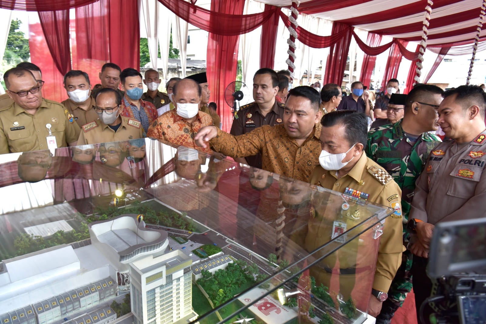 Jambi Bussines Center (JBC) nantinya akan menjadi kawasan perekonomian baru bagi Provinsi Jambi. (Foto : Diskominfo provinsi Jambi)