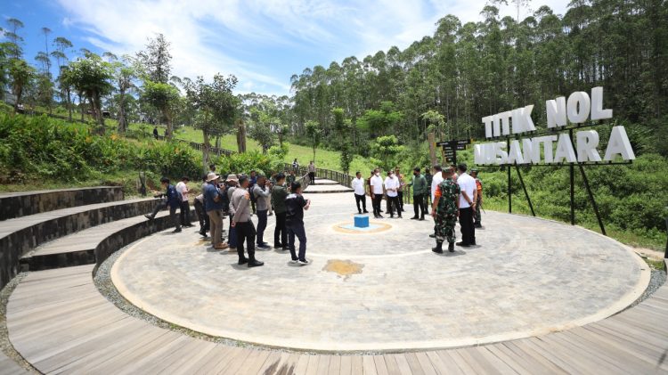 Suasana di Nol Kilometer IKN. (Foto : Istimewa)