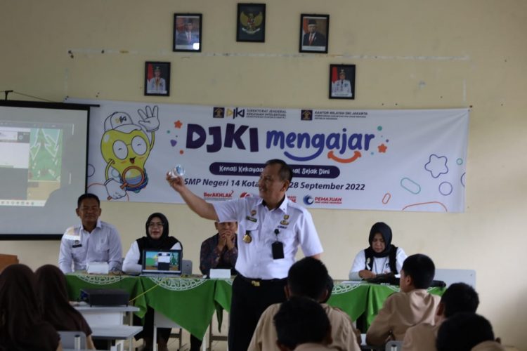 DMJKI mengajar serentak se-Indonesia. (Foto : Humas Kanwil KUMHAM Jambi)