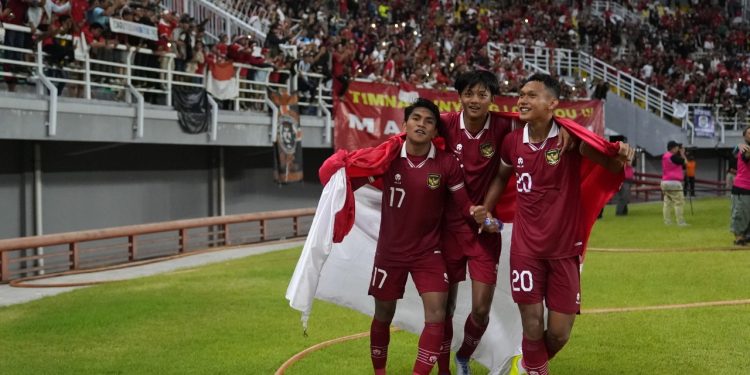 Timnas U-20 lolos ke putaran final piala AFC U-20 di Uzbekistan tahun 2023. (Foto : PSSI)
