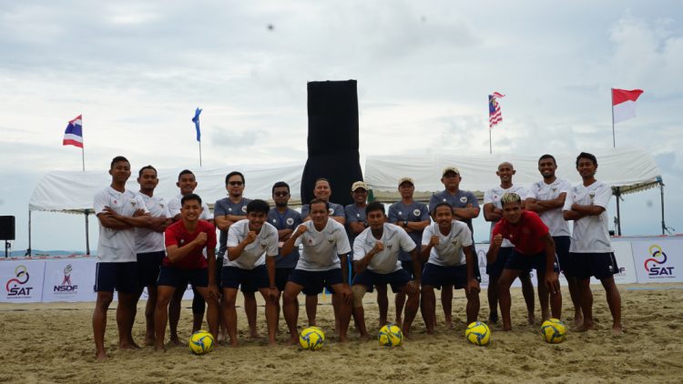 Tim Sepak Bola Pantai Indonesia Siap Berlaga di AFF Beach Soccer Championship 2022. (Foto : PSSI)