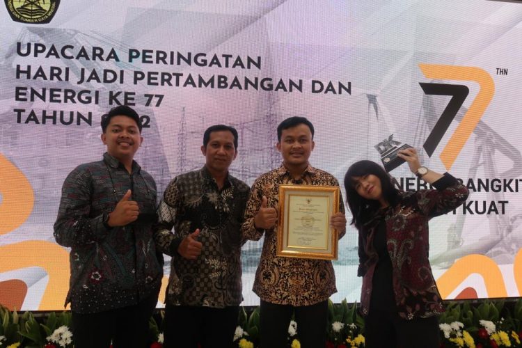 Elnusa Raih Dharma Karya Muda dari Kementerian ESDM. (Foto : ist)