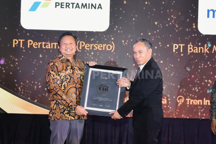 Pertamina Raih Peringkat 2 Rating ESG Dunia. (Foto : ist)