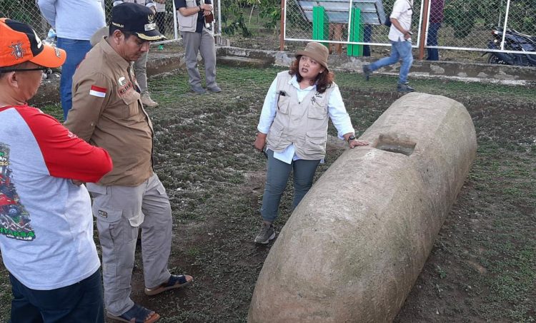 Situs Batu Silindrik, Salah Satu Titik Geopark akan Dikunjungi Tim Evaluator UGG. (Foto : Ist)