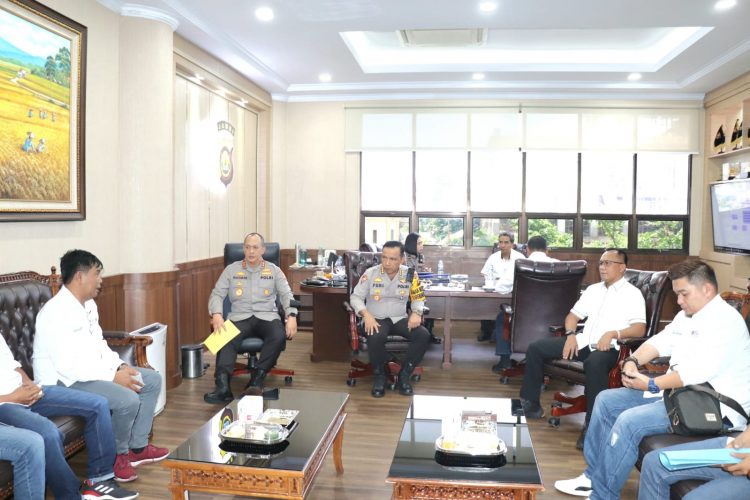 Kapolda Sebut Pengalihan Truk Batu Bara karena Pengerjaan Box Culvert di Mendalo. (Foto : ist)