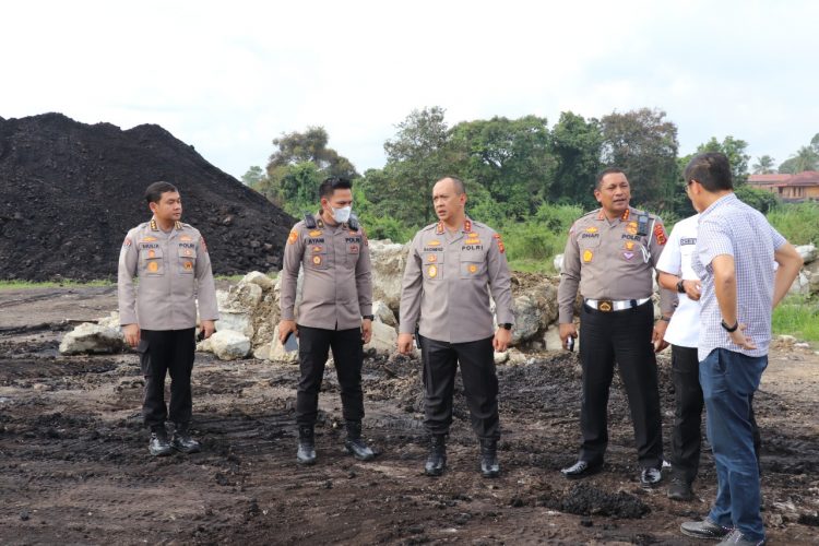 Perbaikan Jalan Belum Selesai, Polda Jambi Kembali Berkirim Surat Ke Dirjen Minerba Kementerian ESDM. (Foto : ist)