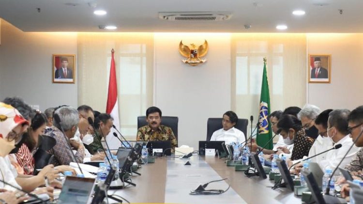 Kementerian ATR/BPN Susun Strategi untuk Berperan Hadapi Krisis Pangan 2023 dan Percepat Target PTSL. (Foto : ist)