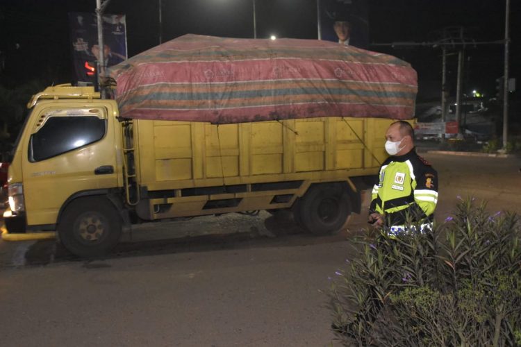 Tertibkan Angkutan Batubara, Polda Jambi Gagas Aplikasi Simpang Bara. (Foto : ist)