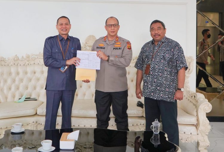 Kapolda Terima Kunjungan BPS Provinsi Jambi. (Foto : ist)