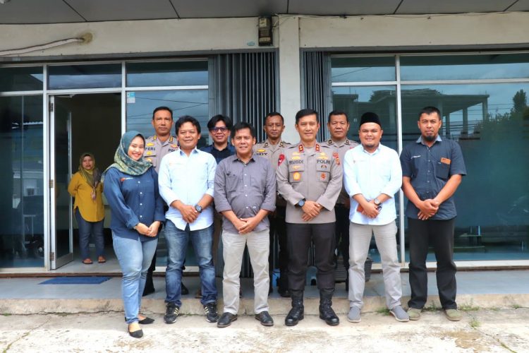 Kapolda Jambi Tingkatkan Sinergitas Dengan Media. (Foto : ist)