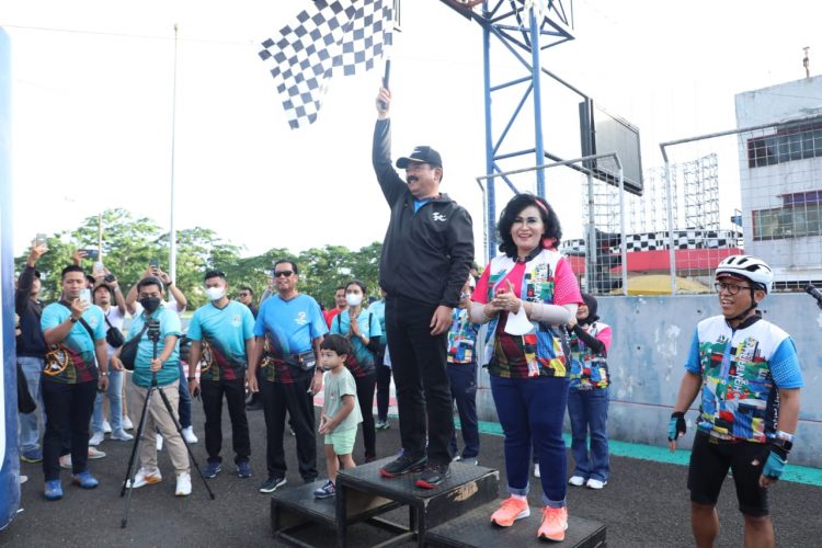 Kementerian ATR/BPN Selenggarakan Ride Challenge for King/Queen of Mountain. (Foto : ist)