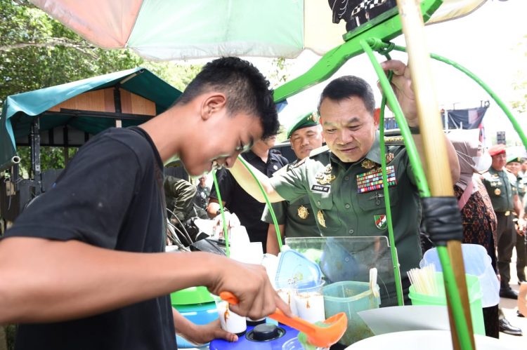 TNI AD Dukung Pengembangan UMKM dan Pemulihan Ekonomi Nasional. (Foto : ist)