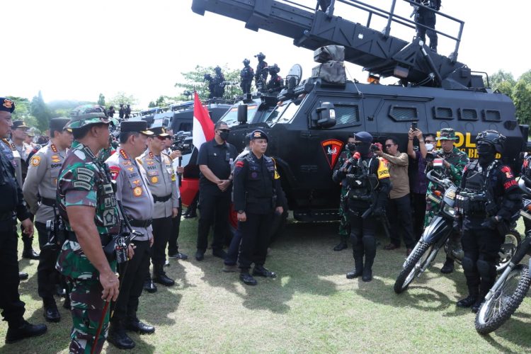 Pimpin Apel Pasukan Operasi Puri Agung, Kapolri: Presiden Minta Jaga Kehormatan Selama G20. (Foto : ist)