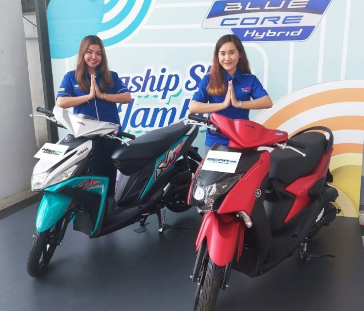 Cukup bayar Rp999 ribu, warga Jambi sudah bisa bawa pulang motor Yamaha. (Foto : ist)