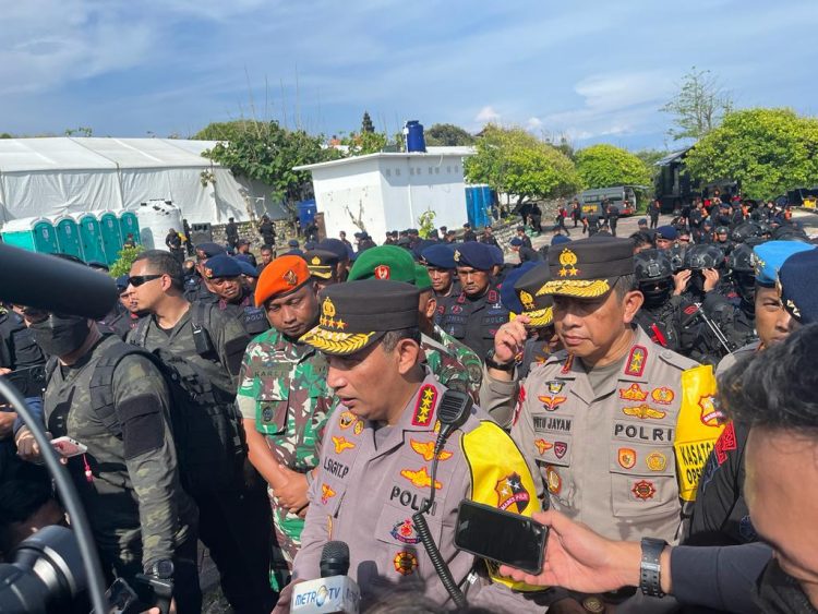 Kapolri Bakar Semangat Anggota Pengamanan KTT G20: Jadikan Ini Kebanggaan dan Kehormatan Kalian. (Foto : ist)