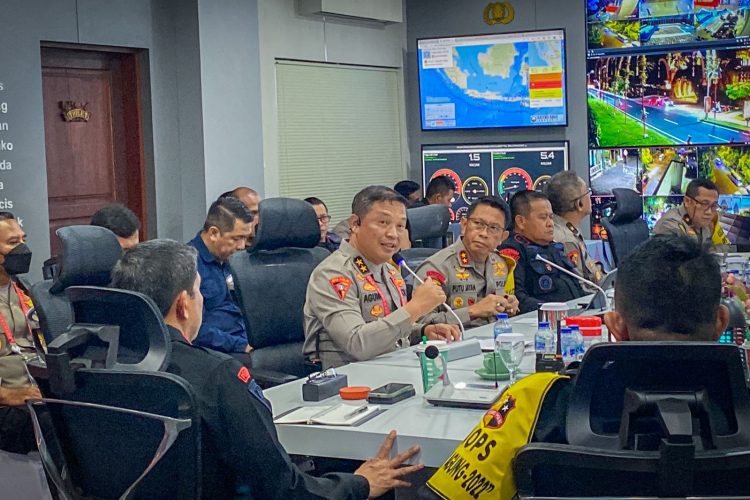 Polri Lakukan Penebalan Pengamanan KTT G20 Di Kuta, Seminyak dan Legian. (Foto : ist)