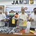 Ditresnarkoba Polda Jambi Ungkap Kasus Ganja 4,8 Kg. (Foto : ist)
