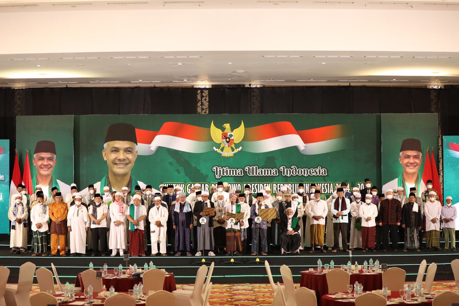 Ulama se-Jambi Pilih Ganjar Pranowo Jadi Presiden 2024. (Foto : ist)