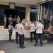 Mantap! Polda Sumsel yang Pertama Kali Salurkan Bantuan Gempa Cianjur. (Foto : ist)