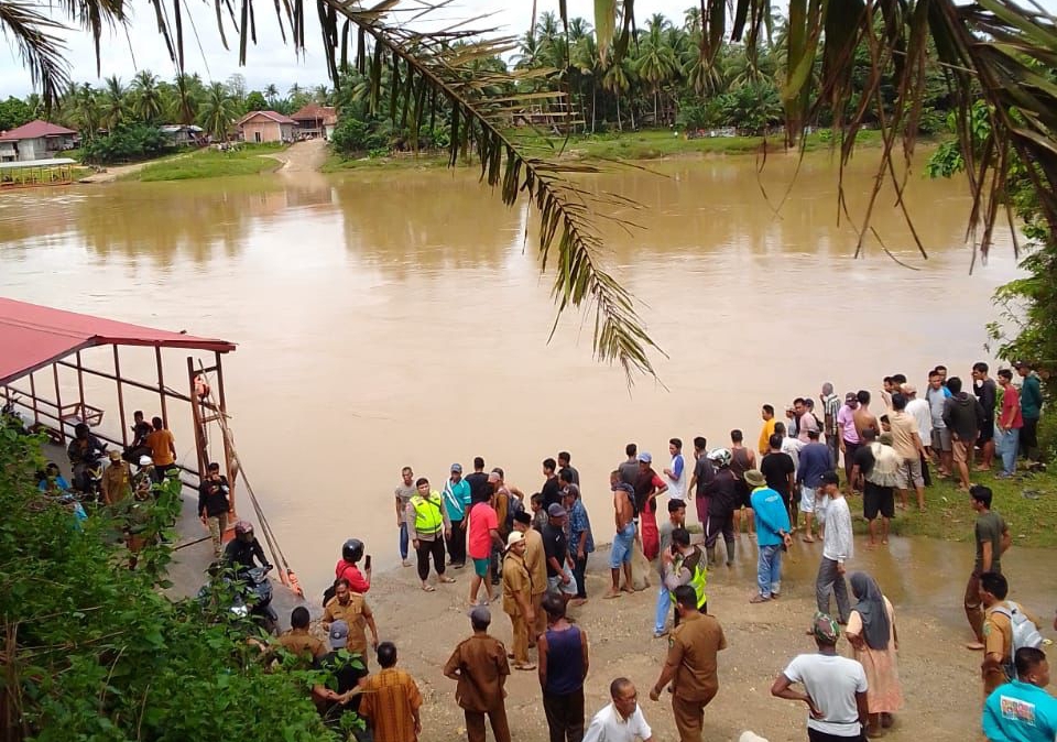 Di Tebo, 2 Bocah Hanyut Saat Bermain di Sungai Batanghari. (Foto : ist)