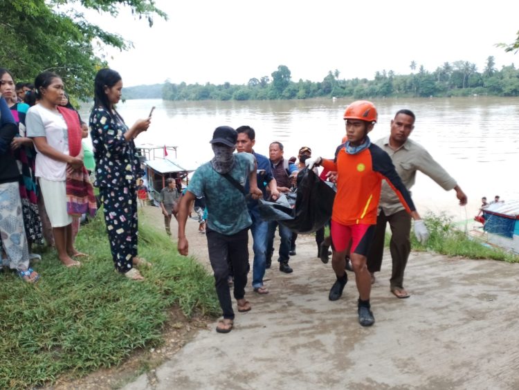 Bocah Tenggelam di Tebo Ditemukan Sejauh 35 Km. (Foto : ist)