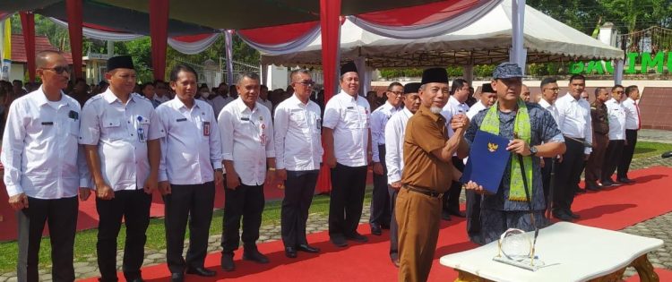 Kasus Narkoba Menurun,
Pemkab Merangin Gelar Deklarasi Anti Narkoba. (Foto : ist)