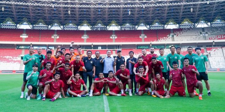 Ketum PSSI Beri Motivasi Skuad Garuda. (Foto : ist)