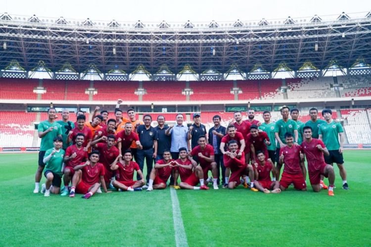Ketum PSSI Beri Motivasi Skuad Garuda. (Foto : ist)