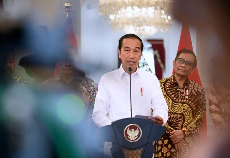 Presiden Jokowi Sesalkan Terjadinya Pelanggaran HAM Berat di Tanah Air. (Foto : Setneg)