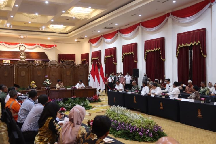 Menteri ATR/Kepala BPN Tawarkan 3 Solusi Penyelesaian Konflik Pertanahan di Kota Surabaya. (Foto : ist)