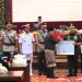 Bersama Danrem Gapu, Pangdam II/Sriwijaya Hadiri Paripurna DPRD HUT Ke-66 Provinsi Jambi. (Foto : ist)