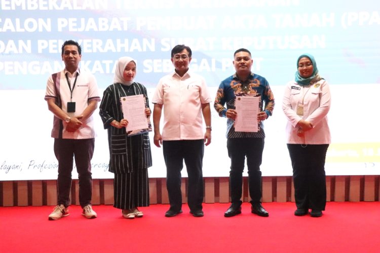 Kementerian ATR/BPN Berikan Pembekalan Teknis kepada 53 Calon PPAT. (Foto : ist)