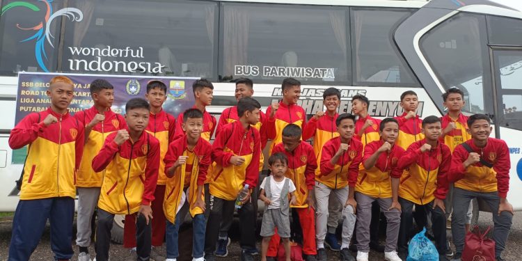 Tim U-13 SSB Gelora Karya Ditargetkan Juara di Liga Anak Nusantara. (Foto : ist)