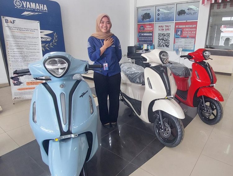 Yamaha Grand Filano Sudah Ready di Dealer Yamaha Jambi. (Foto : ist)