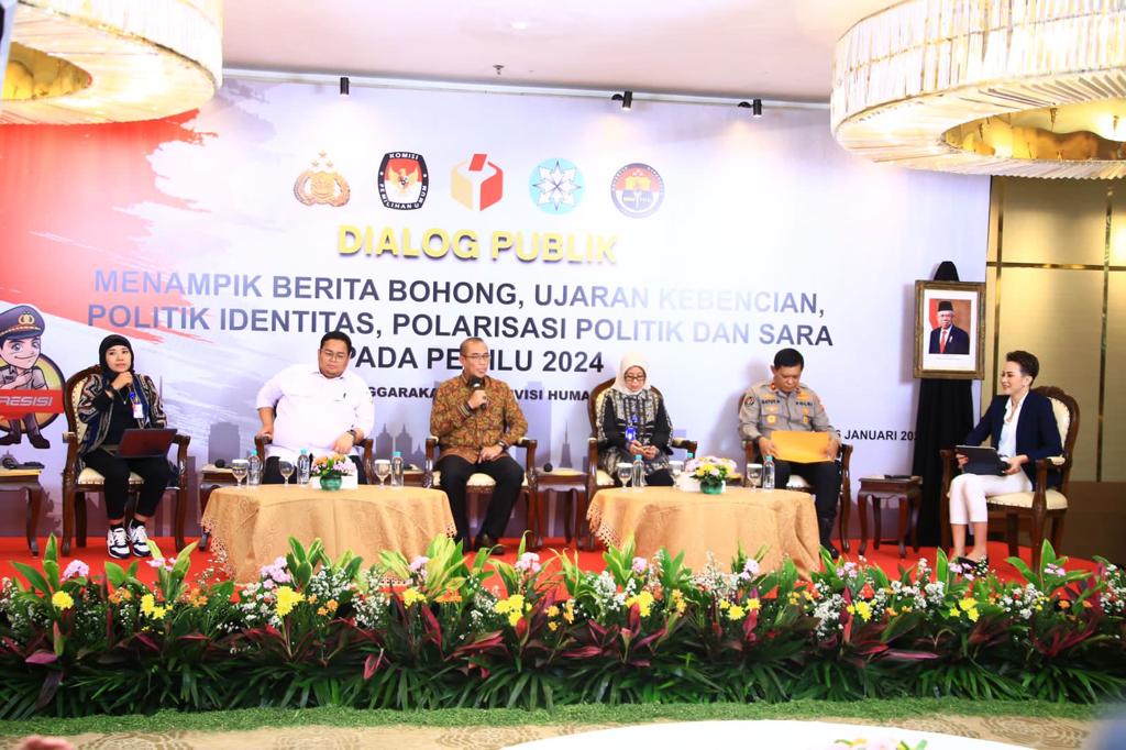 Masyarakat Apresiasi Langkah Divisi Humas Polri Gelar Dialog Publik Jelang Pemilu 2024. (Foto : ist)