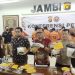 Ditresnarkoba Polda Jambi Gagalkan Peredaran Sabu 3 Kg. (Foto : Rolan - sinarjambi.com)