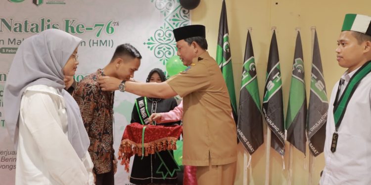 Wabup Hairan Buka LK II Tingkat Nasional HMI Cabang Tanjabbar. (Foto : ist)