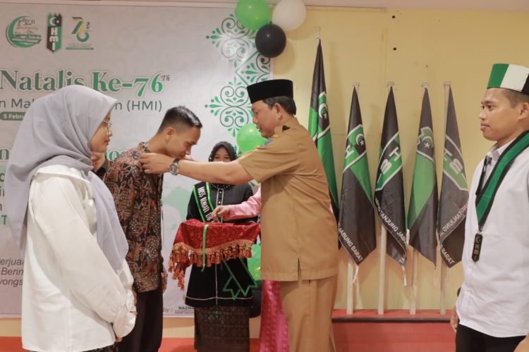 Wabup Hairan Buka LK II Tingkat Nasional HMI Cabang Tanjabbar. (Foto : ist)