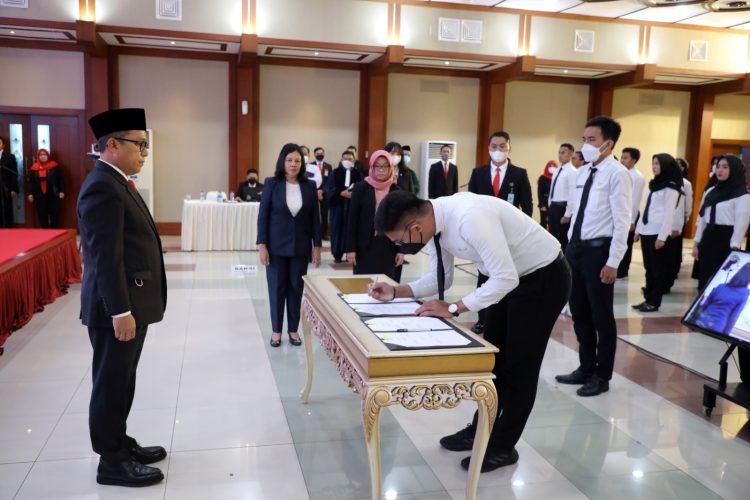 Formasi Baru PNS Kementerian ATR/BPN Dikukuhkan sebagai Jabatan Fungsional. (Foto : ist)