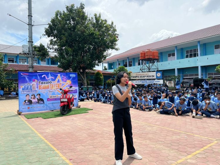 Audisi Yamaha Fazzio Search Talent Project 2023 Dimulai di SMAN 3 Jambi. (Foto : ist)