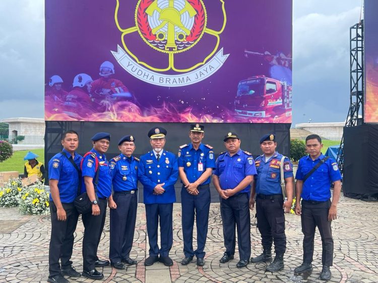 Bupati Mashuri Hadiri HUT ke-104 Pemadam Kebakaran di Jakarta. (Foto : ist)