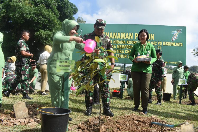 Persit Korem 042/Gapu Gelar Berbagai Kegiatan. (Foto : ist)